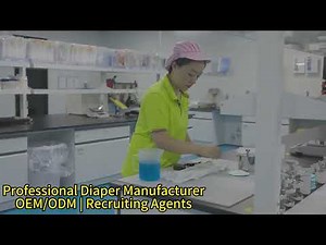 Diaper water absorption test