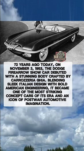 🔥🚗 Dodge Firearrow — Where Italian Style Met American Power