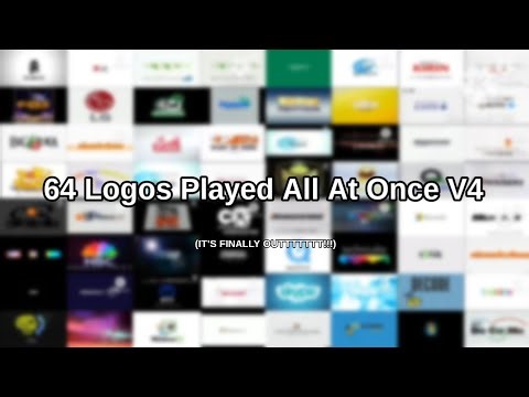 64 Logos Played All At Once V4 | (MY VERSION)