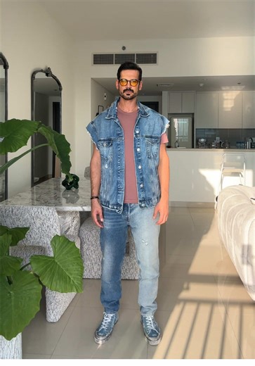 ‏You can’t go wrong with denim