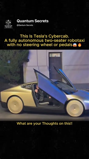 Tesla’s New Robotaxi Cybercab Revealed 🤯 The Future of Transportation!