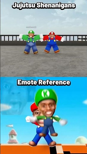 Jujutsu Shenanigans Vs Dance Reference Comparison 20 #jjs #roblox #shorts