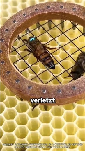 Bienenkönigin blau markiert – das ist der Grund 🤯