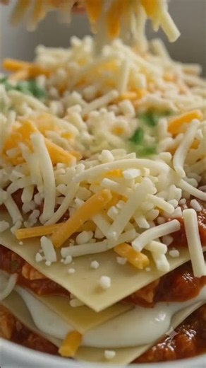 The Ultimate Creamy Chicken Lasagna You’ll Ever Make 🧀🔥 #recipe #masterchef #viral #trending