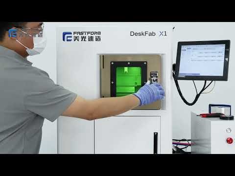 Fastform DesktopX1 operation video