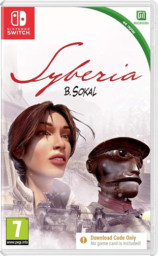 Syberia (Code in a Box) for Nintendo Switch, Nintendo Switch 2