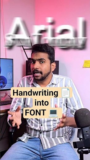 DAY 47 🔥Handwriting Into a Font ✍️ | Free Tool You Must Try! | தமிழில்