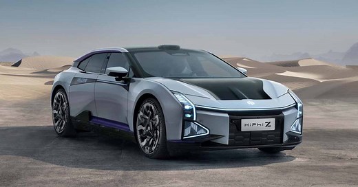 Human Horizons unveils production-ready HiPhi Z GT with robotic touchscreen and automatic suicide doors