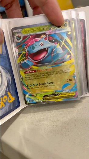 The Pokémon card book collection - MEGA VENUSAUR awesome card #pokemon #pokemoncards 1009