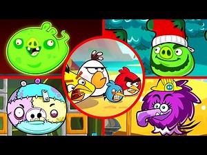 Angry Birds Maker Seasons - All Bosses (Boss Fight) 1080P 60 FPS