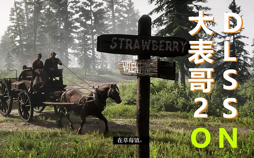 荒野大镖客2 3070显卡 开启DLSS 2K分辨率最高画质测试