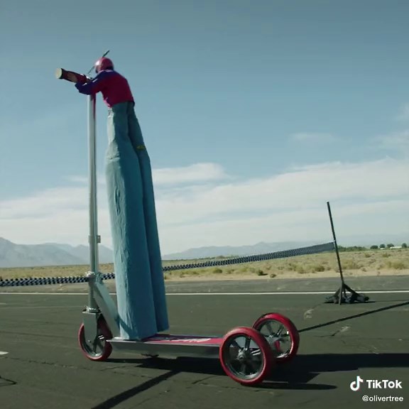 I crashed the world’s biggest scooter exactly two years ago today | Miss You