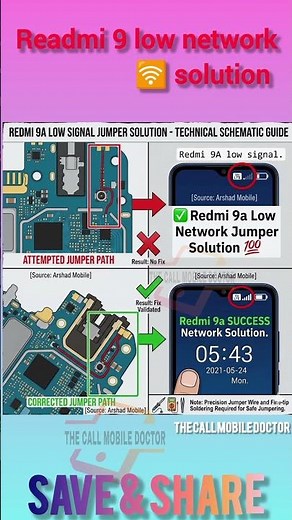 Redmi 9a Low network 🛜 Problem #shorts #shortsfeed #ytfeed #repairing