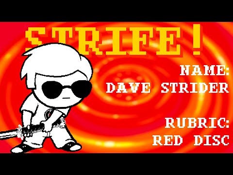 CHARACTER TRAILER: Dave Strider (Red Disc ver.) [HS STRIFE PROJECT]
