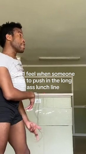 Shamar's Hilarious Lunch Line Dance