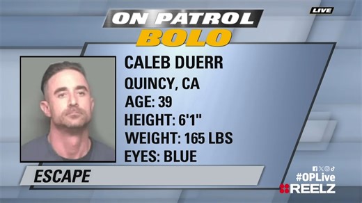 #OPNation, be on the lookout for this escaped criminal out of Quincy, #California. If you have any information about his whereabouts, please contact the Plumas County Sheriff at 1-530-283-6300. #BOLO #OPLive #REELZ | On Patrol: Live