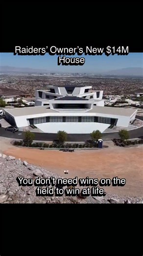 Mark Davis is building a $14M mansion in Vegas that looks exactly like Allegiant Stadium. Incredible. Winning at life stays undefeated 🤯 | Aaron Gordon - Guild Mortgage