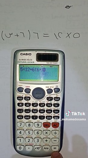 إزاي تحل المعادلات باستخدام آلة الحاسبة Casio 991