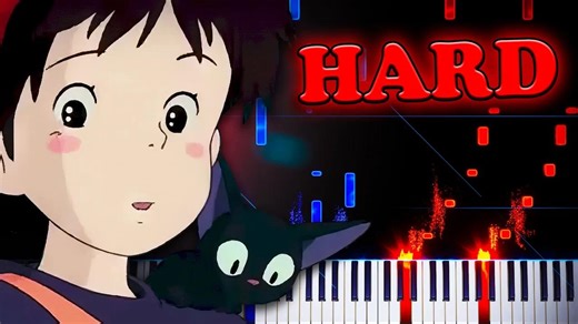 Joe Hisaishi - Town with an Ocean View (Kiki's Delivery Service) - Piano Tutoria