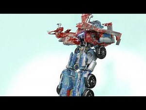Optimus Prime Model Rendered in Blender