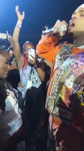 [INTIMATE] The Energy Of Breezy Up Close In The Detroit Crowd 🤎