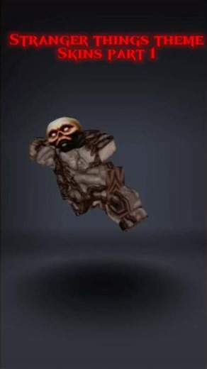 Stranger Things skin part 1 #roblox #strangerthings