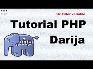#web_coding #php #darija 34/ PHP Filter Variables (FILTER SANITISE)