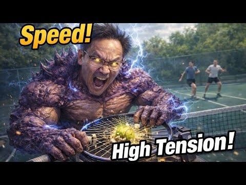 How to string a tennis racquet super fast and get high tension