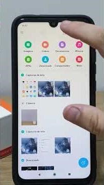 Gerenciador de arquivos do Redmi Note 7
