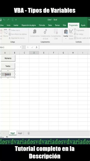 Macros VBA @todos #Excel #VBA #Variables