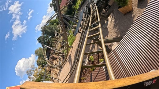 Following on from yesterday's Gold Rush Cycle One POV, here's a little look at the ride's second cycle usually ran Drayton Manor in the afternoon. Sadly at present this doesn't seem to be the ride cycle Gold Rush is run on, but we hope to see it return in 2026! *All footage filmed with and under the supervision of park management. Do NOT attempt to film or photograph on-ride yourselves, doing so is STRICTLY prohibited. #Goldrush #DraytonManor #cycletwo #cycle2 #pov #intamin #rollercoaster #theme