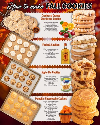 149K views · 1.5K reactions | THE BEST FALL COOKIES: CRANBERRY ORANGE...