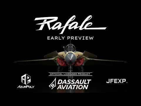 AzurPoly - Dassault Rafale for Microsoft Flight Simulator | Early Preview