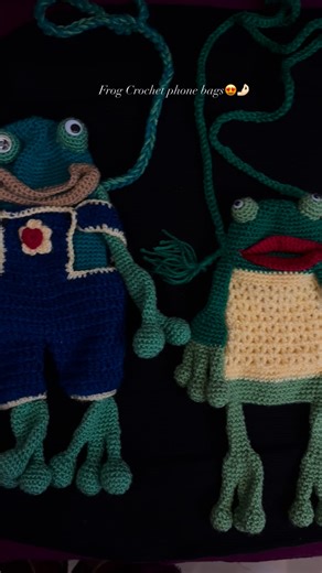 Rita Abrol on Instagram: "Cute frog phone bags/slings Customisation available Handmade with love . . Dm for order/details . . follow : @sewart_by_reeet for more such content!"