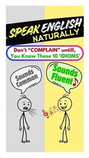 "COMPLAIN" Like a Pro using These 10 'IDIOMS' #idioms #shorts #ielts