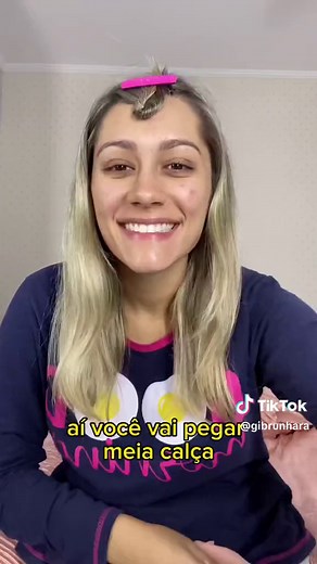 Como Fazer Cachos com Meia Calça: Tutorial Simples