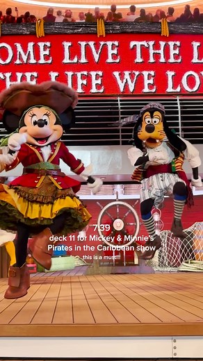 Yo ho, yo ho, it's #PirateNight for me 🏴‍☠️🎆 #DisneyDestiny #DisneyCruiseLine | Disney Parks