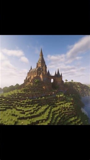 Hogwarts castle from Garry Potter in Minecraft