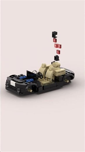 LEGO | MOC | BMW Mini Black Red (Speed Champions)