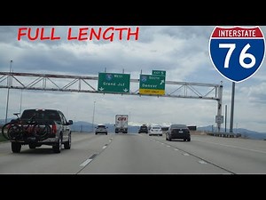 Interstate 76 - Nebraska/Colorado westbound