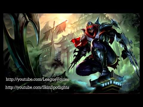 Zed Voice - English - League of Legends