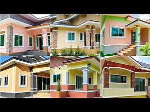 Top 400 House Painting Colours Outside 2024 Exterior Wall Paint Color Combinations & Ideas