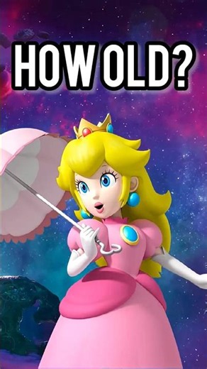 How Old Are Mario Characters? #mario #peach #luigi #mariowonder #supermariobroswonder #shorts