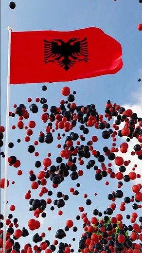 Albania National Anthem and Flag 🇦🇱 #anthem #albania
