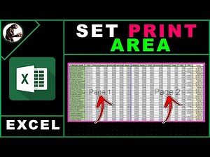 Excel Print Area Setup | How to Set Up | Tutorial