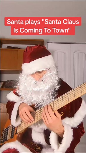 Santa sent me this video today as an early Christmas present this year! I find it quite interesting that he plays the bass so well and his style is remarkably similar to mine! It's almost as if he's a fan and he's been secretly transcribing my arrangements so that he can learn to play like me! Anyway, I thought I would share this video with everyone, cause I think it's pretty cool that Santa can play the bass like this. Happy Holidays everyone! #sixstringbass #basstapping #santaclaus #santaclaus