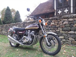 1975 Kawasaki Z1 900 Long-Distance Restoration OH to CA