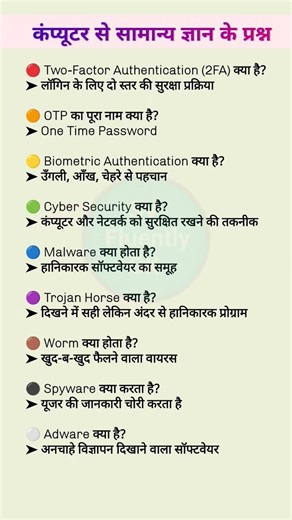 कंप्यूटर से सामान्य के प्रश्न | computer ke question | computer ke bare mein #svfluentlygk #shorts