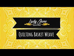 LJQ Telene Jeffrey Quilting Basket Weave