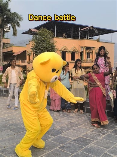 Dance Battle Between Teddy and Mom